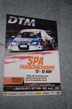 Auto poster spa Francorchamps audi, Verzamelen, Ophalen of Verzenden, Zo goed als nieuw, Reclamebord