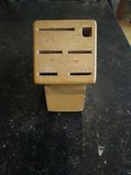 Messenblok, Ophalen, Gebruikt, Hout