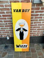 Emaille reclamebord Van Roy Wieze, Ophalen, Zo goed als nieuw, Reclamebord