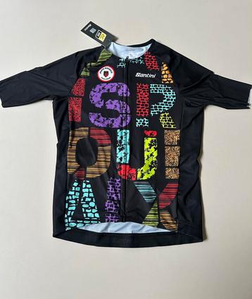 Maillot de cyclisme Santini Paris-Roubaix Challenge 2025, Vêtements d'extérieur, Enlèvement ou Envoi, Hommes, Santini