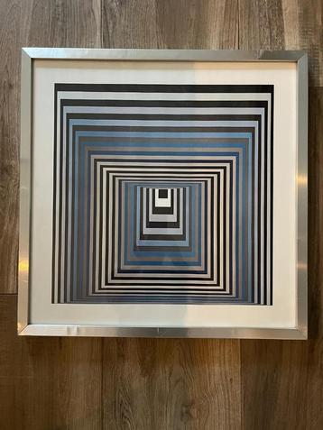 Viktor Vasarely (1906-1997) - "Vonal KSZ" beschikbaar voor biedingen