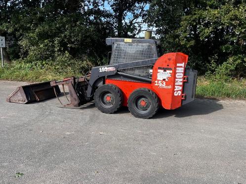 Bobcat thomas t153s schranklader, Articles professionnels, Machines & Construction | Grues & Excavatrices, Chargeuse sur pneus ou Chouleur