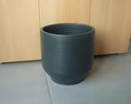Grijze grote zware bloempot voor binnen, Tuin en Terras, Bloempotten, Ophalen, Binnen