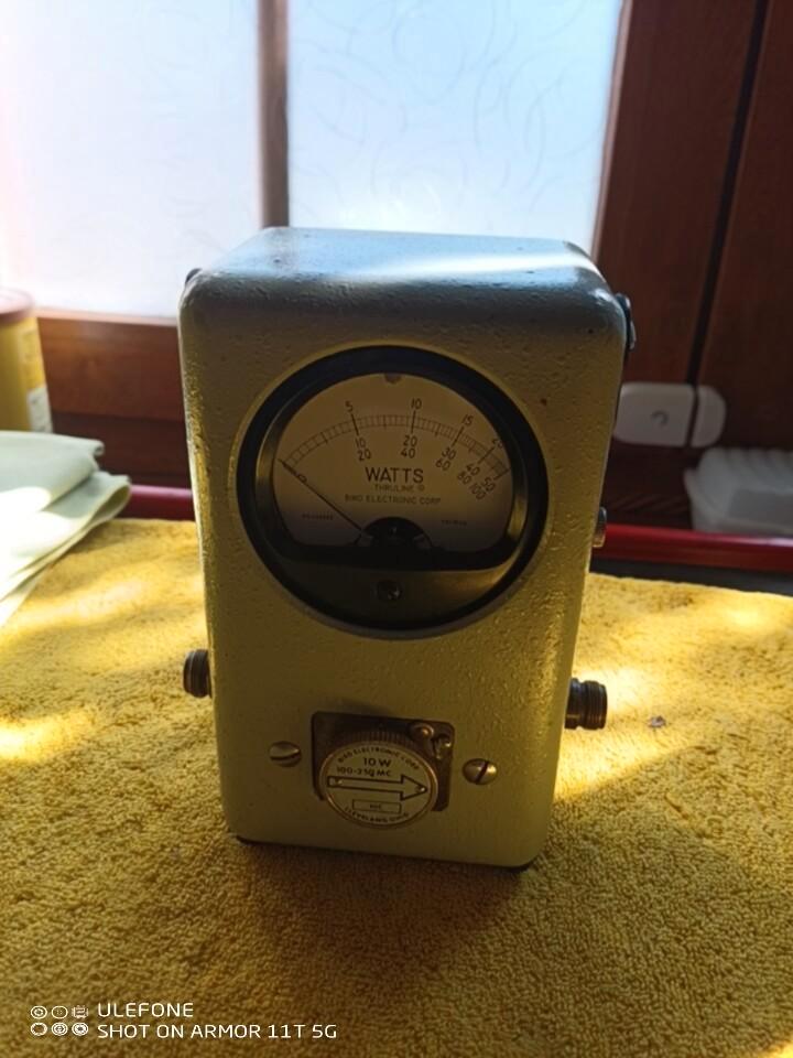 BIRD MODEL 63, Telecommunicatie, Antennes en Masten, Gebruikt, Accessoires, Ophalen of Verzenden