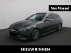 Mercedes-Benz C-klasse 180 AMG Line Estate + PANORAMISCH DAK, Auto's, Automaat, Zwart, 4 cilinders, https://public.car-pass.be/vhr/9a2ac42d-79c6-4277-a4b4-d0b079881c0e