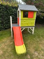 Smoby tuinhuisje met glijbaan, Kinderen en Baby's, Speelgoed | Buiten | Speelhuisjes, Ophalen, Zo goed als nieuw