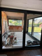 Schuifraam aluminium - nieuwstaat, Ophalen, Zo goed als nieuw, Aluminium