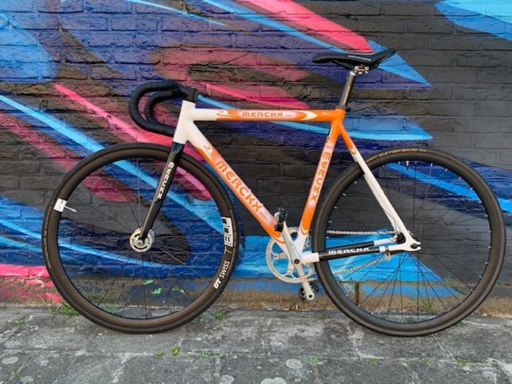 Merckx SC Team (piste), Fietsen en Brommers, Fietsen | Heren | Sportfietsen en Toerfietsen, Zo goed als nieuw, Overige merken