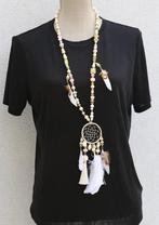 Prachtige gloednieuwe lange ketting!, Handtassen en Accessoires, Kettingen, Ophalen of Verzenden, Nieuw, Wit