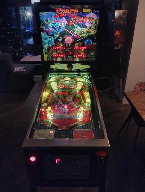 Recreativos Franco Super Star Flipperkast, Verzamelen, Automaten | Flipperkasten, Zo goed als nieuw, Elektronisch, Flipperkast