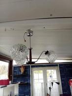 Lustre 3 lampes fonctionnel année 70, Antiek en Kunst, Ophalen