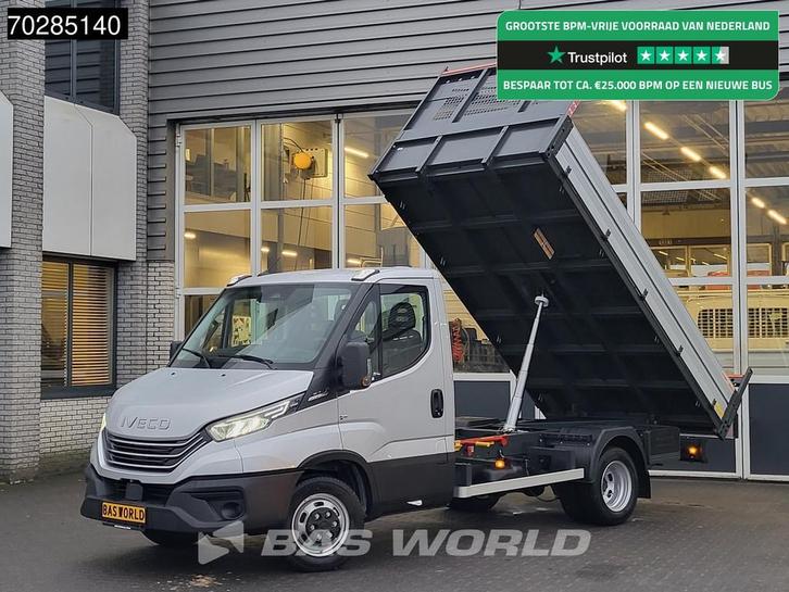 Iveco Daily 35C21 3.0L 210PK Automaat Open Laadbak 2025 mode, Auto's, Bestelwagens en Lichte vracht, Bedrijf, Te koop, Airconditioning