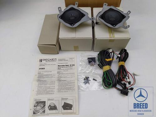 NOS inbouwset luidsprekers achter voor Mercedes W123 T-model, Auto-onderdelen, Elektronica en Kabels, Mercedes-Benz, Nieuw, Ophalen of Verzenden