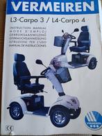 scooter PMR Vermeiren L4 carpo4 grijs, Diversen, Brommobielen en Scootmobielen, Ophalen, Gebruikt, 36 t/m 45 km, Vermeiren