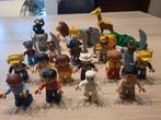 24 stuks Lego - Duplo figuurtjes + diertjes., Ophalen of Verzenden, Zo goed als nieuw, Duplo