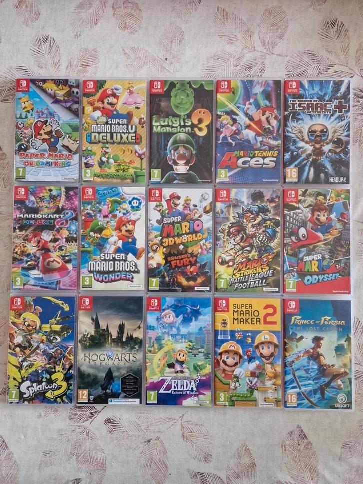 Verschillende Switch games te koop., Consoles de jeu & Jeux vidéo, Jeux | Nintendo Switch, Comme neuf, Enlèvement
