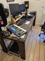 Bureau - massief hout, Ophalen, Gebruikt, Bureau