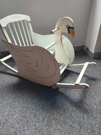 Brocante zwaan schommelstoel., Antiquités & Art, Curiosités & Brocante, Enlèvement