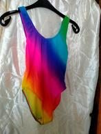 Damesbadpak in regenboogkleuren;maat:38., Kleding | Dames, Badmode en Zwemkleding, Ophalen of Verzenden, Gedragen, Overige kleuren