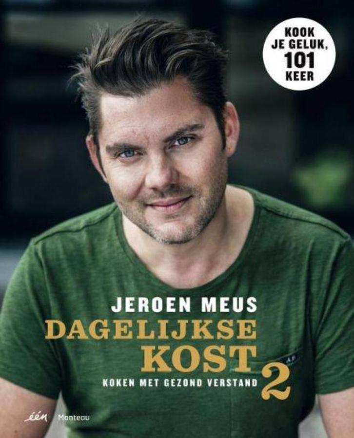 Dagelijkse kost 2 koken met gezond verstand jeroen meeus, Boeken, Kookboeken, Zo goed als nieuw, Ophalen of Verzenden