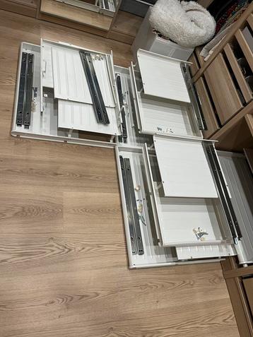 Étagères à chaussures IKEA 50 cm (3 pièces) 75 cm (3 pièces), Enlèvement, Comme neuf
