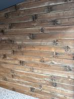 Recuperatie planken van fruitkisten white wash Europese Eik, Tuin en Terras, Ophalen, Zo goed als nieuw, Planken