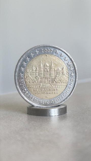 2007, Germany , G, 2 Euro Commemorative Coin    beschikbaar voor biedingen