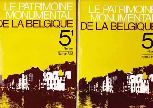 Le patrimoine monumental de la Belgique - NAMUR - 2 vol., Boeken, Kunst en Cultuur | Architectuur, Nieuw, Architectuur algemeen