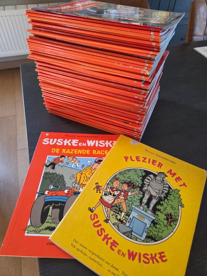 55 suske en wiske stripverhalen, Boeken, Stripverhalen, Gelezen, Meerdere stripboeken, Ophalen