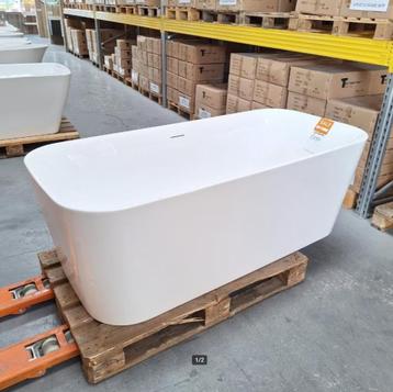 LAATSTE Bad 170x80x60 cm glans wit nr221 beschikbaar voor biedingen
