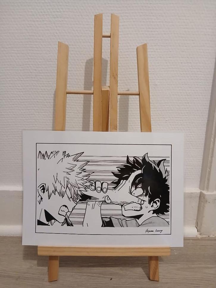 Mijn Hero Academia-poster, Antiek en Kunst, Kunst | Tekeningen en Fotografie, Ophalen of Verzenden