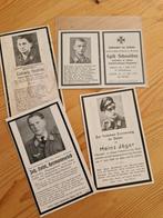 Gezocht: sterbebilder normandie, Verzamelen, Militaria | Tweede Wereldoorlog, Ophalen of Verzenden