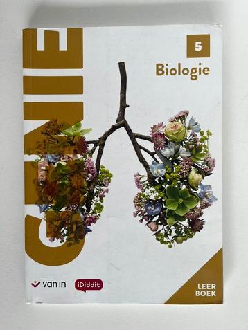 Genie Biologie 5 leerboek beschikbaar voor biedingen