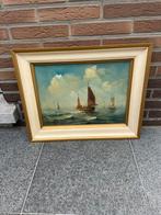 Schilderij boot, Ophalen