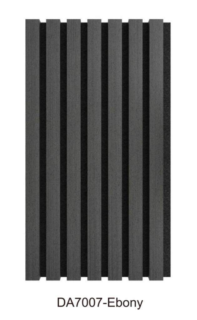 Akoestisch paneel HOUTFINEER 2700 x 600 x 21 mm Ebbenhout, Doe-het-zelf en Bouw, Platen en Panelen, Nieuw, Hout, 20 tot 50 mm