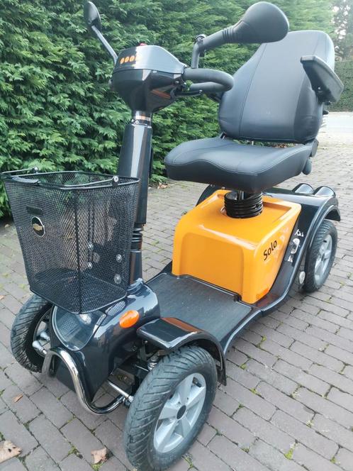 Uitstekende L&M solo 4 scootmobiel elektrische scooter élect, Diversen, Rolstoelen, Zo goed als nieuw, Elektrische rolstoel, Ophalen of Verzenden