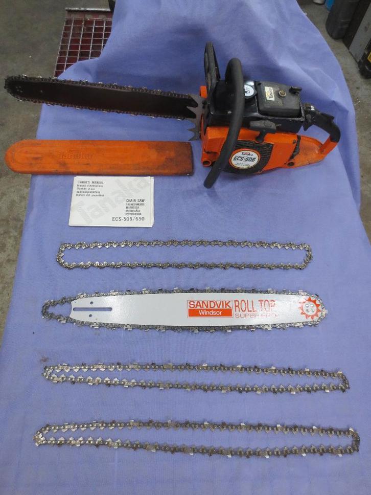 Tronçonneuse professionnelle parfait état, Jardin & Terrasse, Outils à main, Comme neuf, Cultivateur, Enlèvement