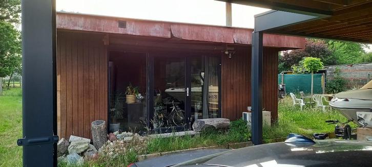 chalet, tiny house, woonunit, tuinhuis, Caravans en Kamperen, Stacaravans, Ophalen