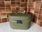 Trousse de beauté Samsonite, Avec serrure, Comme neuf, Rigide, Vert