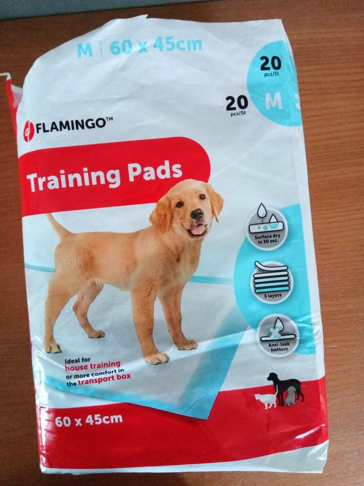 Training pads 60x45cm 15stuks, Dieren en Toebehoren, Honden-accessoires, Nieuw, Ophalen of Verzenden