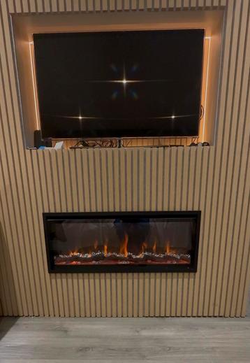 Decoratieve elektrische haard van 152 cm beschikbaar voor biedingen