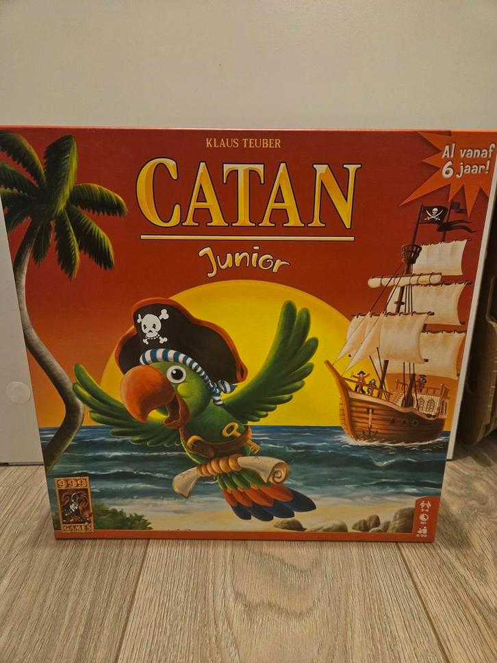 Catan Junior - 999 games, Hobby en Vrije tijd, Gezelschapsspellen | Bordspellen, Nieuw, Ophalen