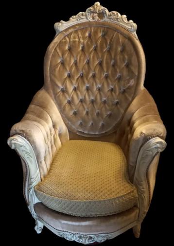 paar barok fauteuils. beschikbaar voor biedingen