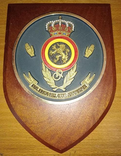 Crest de la Féd. Nat des Off. de Res. de la Prov. d'Anvers, Collections, Objets militaires | Général, Armée de terre, Enlèvement ou Envoi