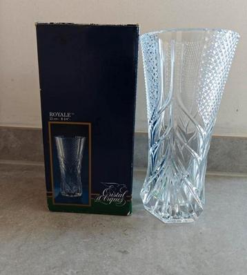 Kristallen vaas Cristal d'Arques 22cm beschikbaar voor biedingen