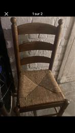 Chaise 4 / 6 ou 8  en bois assise en paille