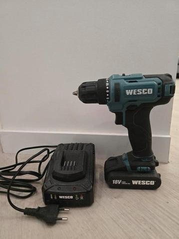 












Wesco Accuboormachine WS2971 - 18V  beschikbaar voor biedingen
