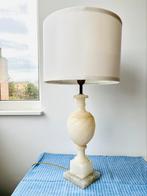 Pied de lampe albâtre, Maison & Meubles, Comme neuf, Autres matériaux, Moins de 50 cm