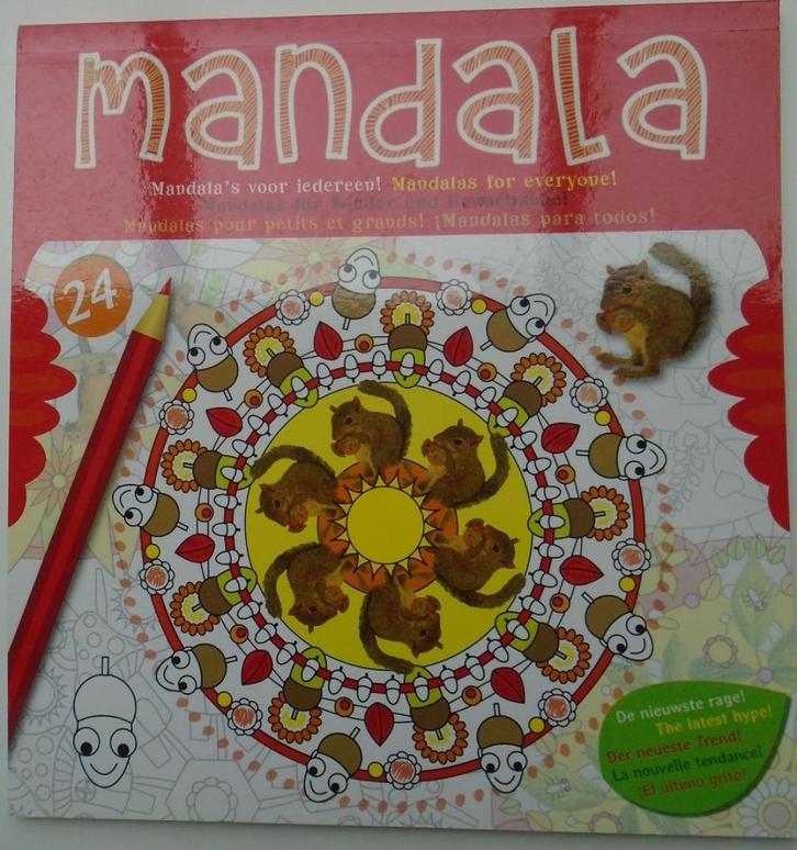 MANDALA 9789086514953, Hobby en Vrije tijd, Tekenen, Zo goed als nieuw, Boek of Gids, Ophalen of Verzenden