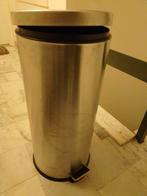 Poubelle métal large, Utilisé, Métal